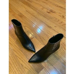 shelbold pointy toe booties